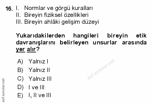 Soru 16