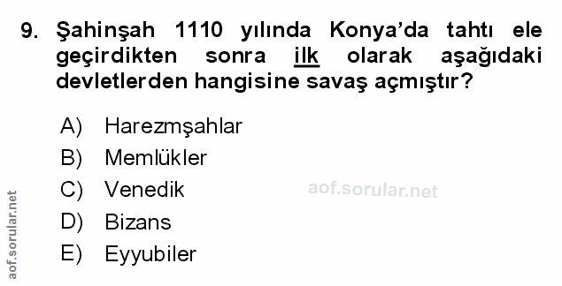 Soru 9