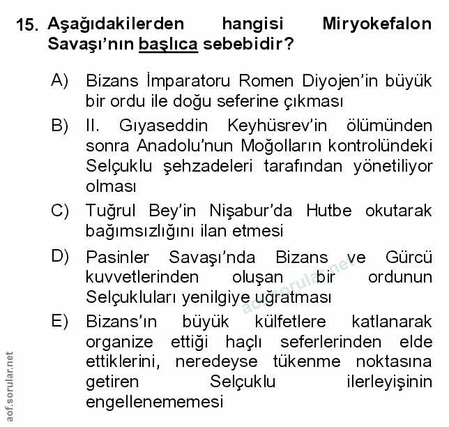 Soru 15