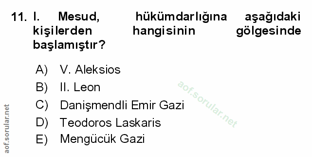 Soru 11