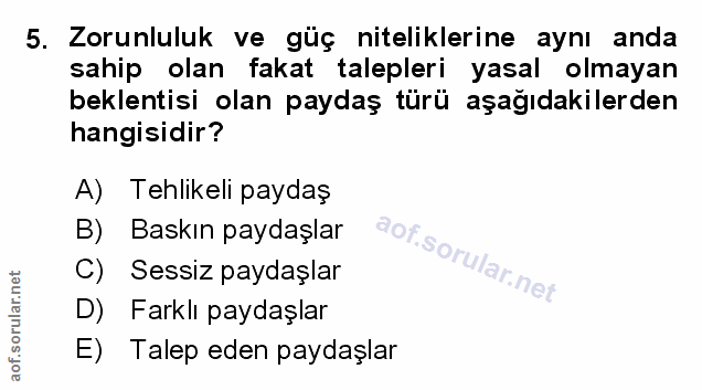 Soru 5