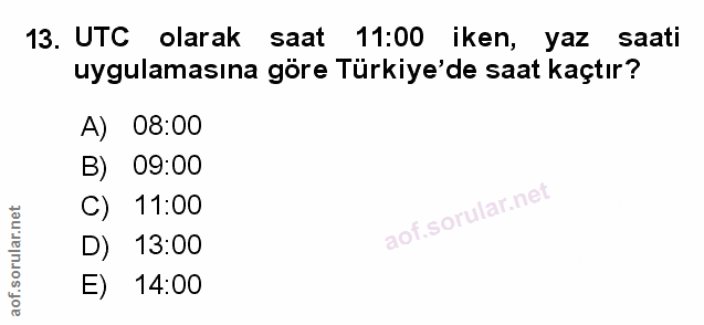Soru 13