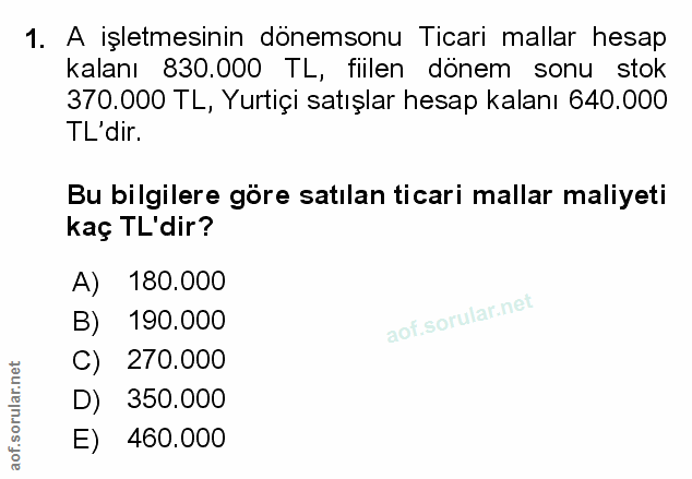 Soru 1
