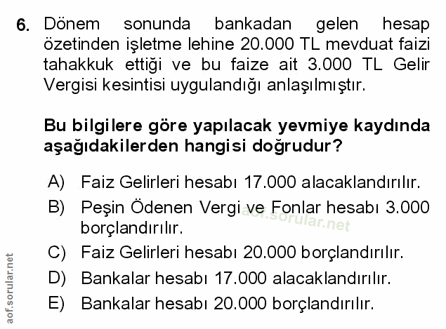 Soru 6