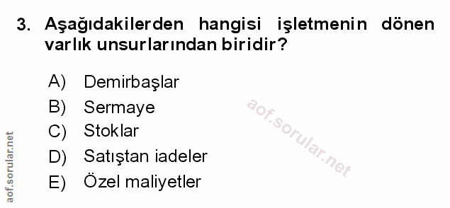 Soru 3