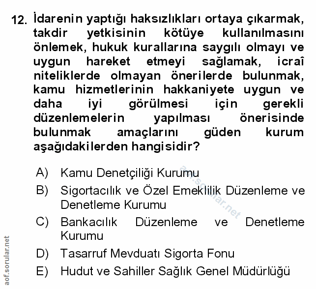 Soru 12