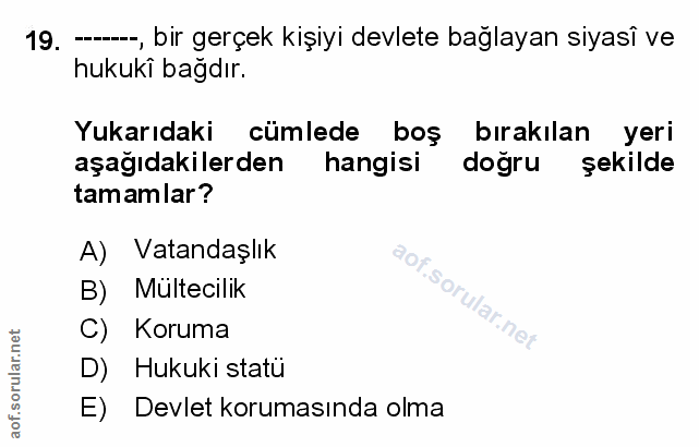 Soru 19