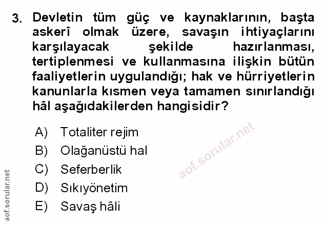 Soru 3