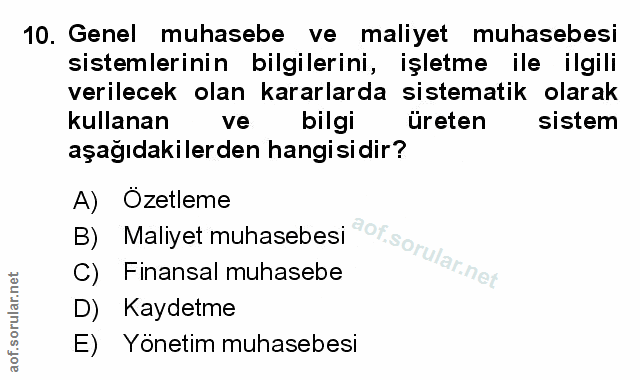 Soru 10