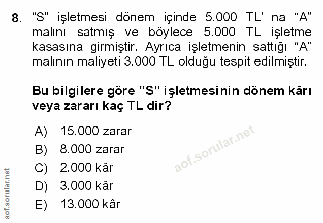 Soru 8