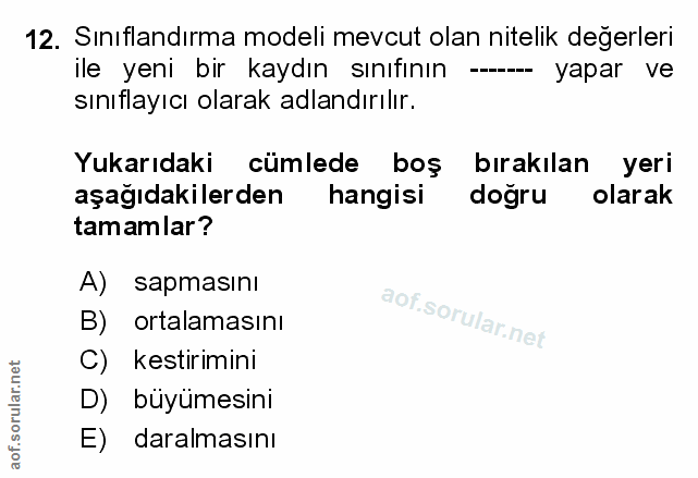 Soru 12