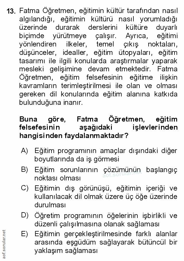 Soru 13
