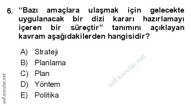 Soru 6