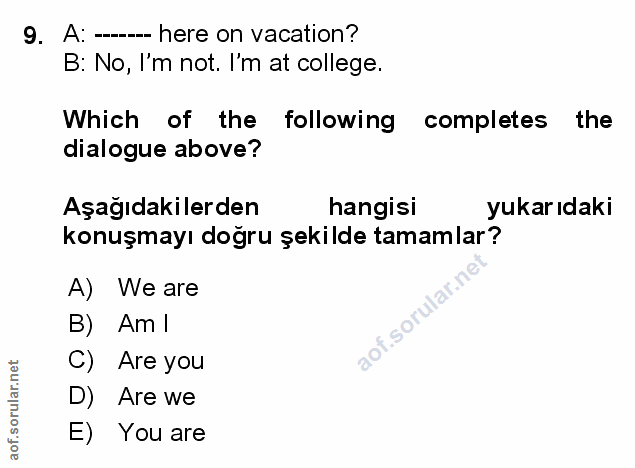 Soru 9