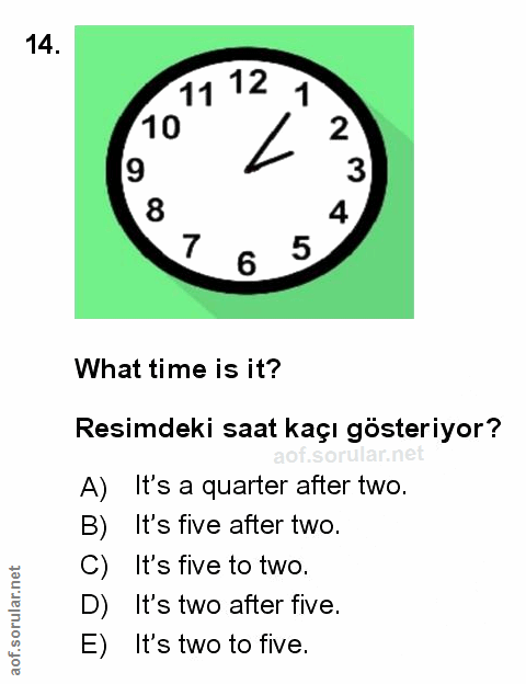 Soru 14