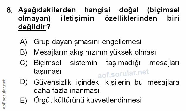 Soru 8