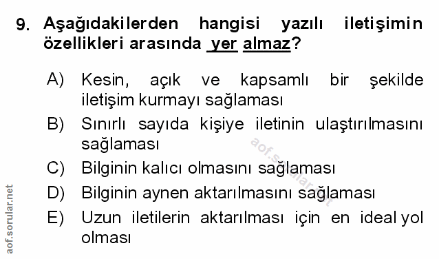 Soru 9