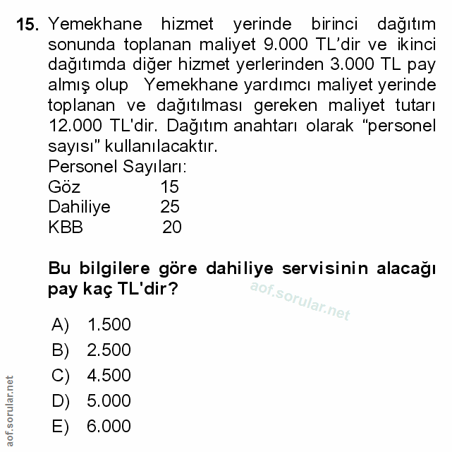 Soru 15