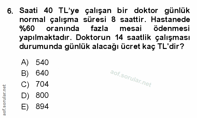 Soru 6