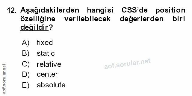 Soru 12