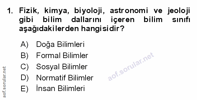 Soru 1