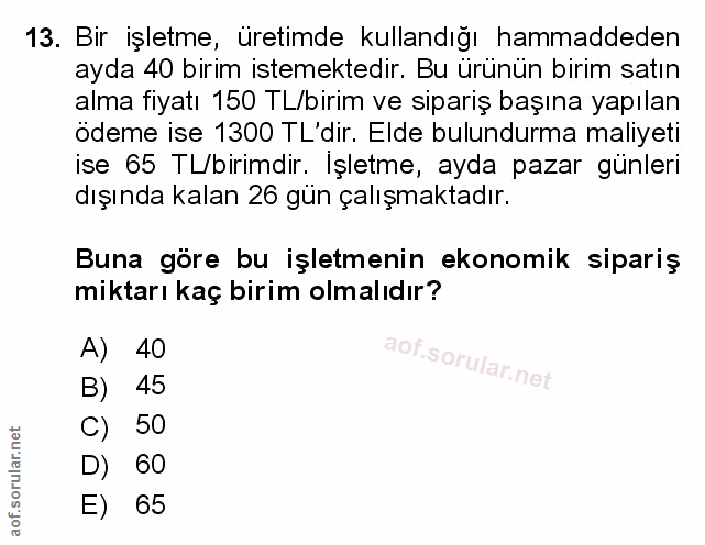 Soru 13