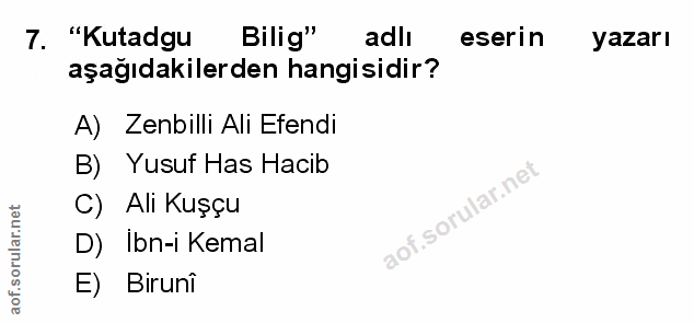 Soru 7