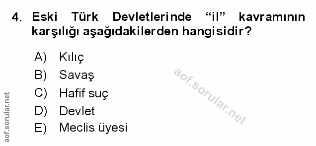 Soru 4