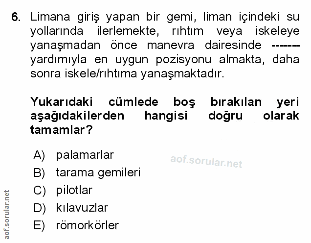 Soru 6