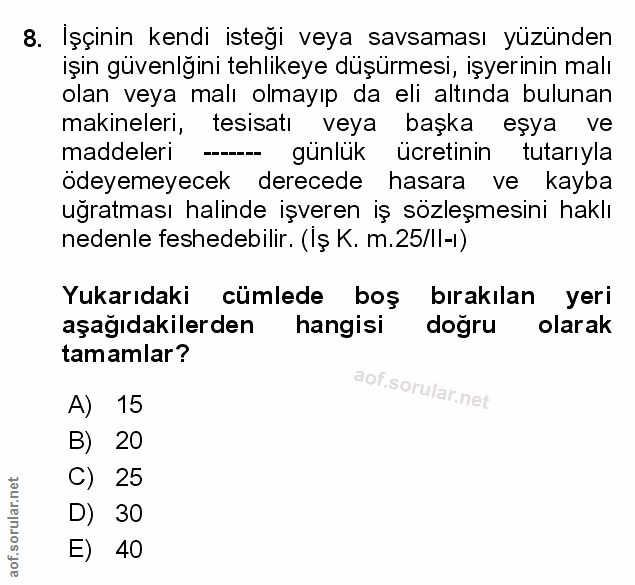 Soru 8