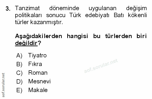 Soru 3