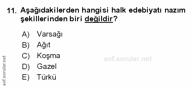 Soru 11