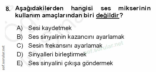 Soru 8