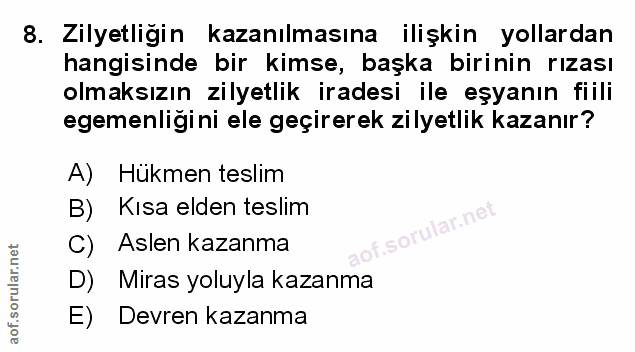 Soru 8