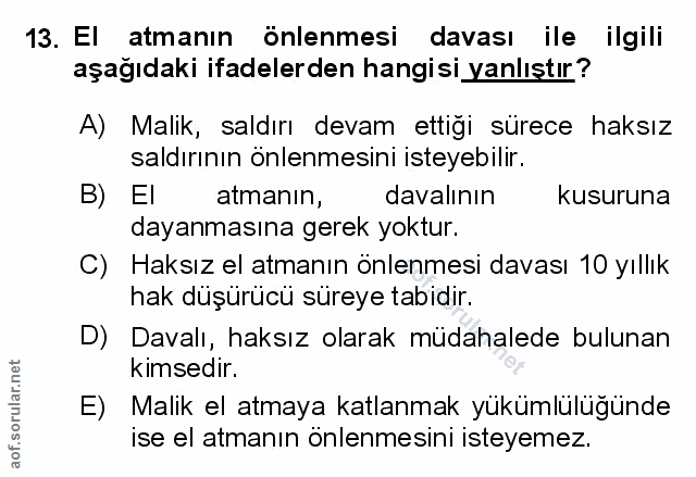Soru 13