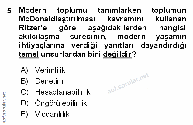 Soru 5