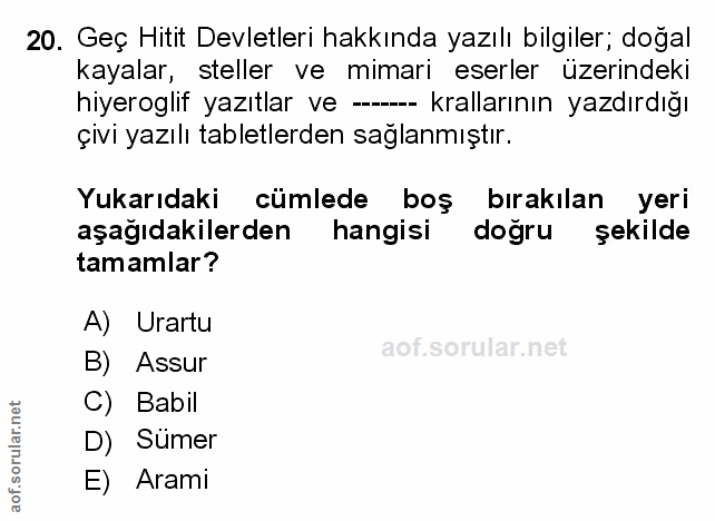 Soru 20