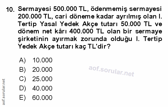 Soru 10