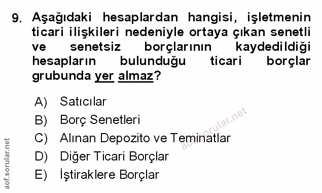 Soru 9