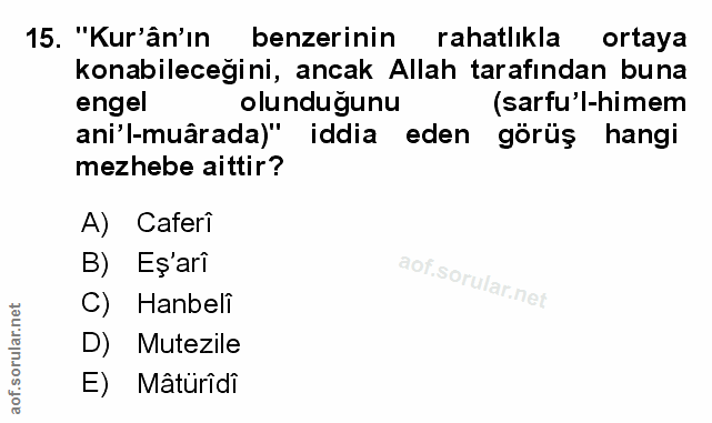 Soru 15