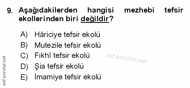 Soru 9