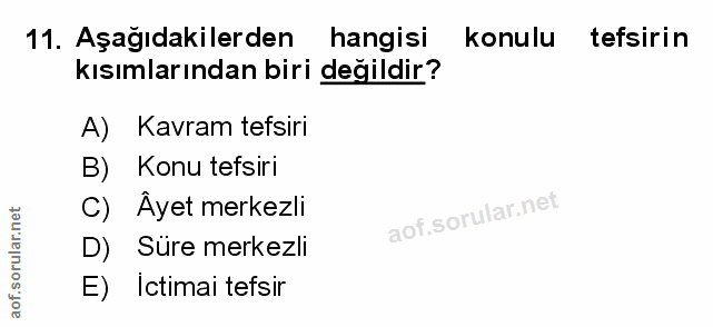 Soru 11