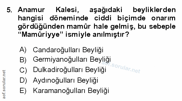 Soru 5