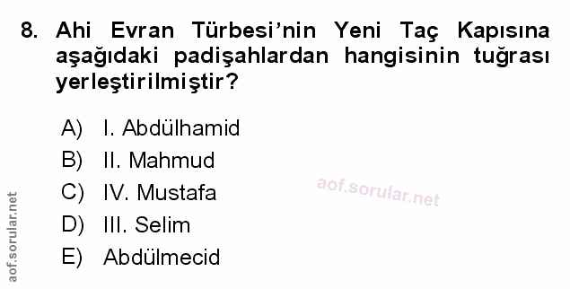 Soru 8