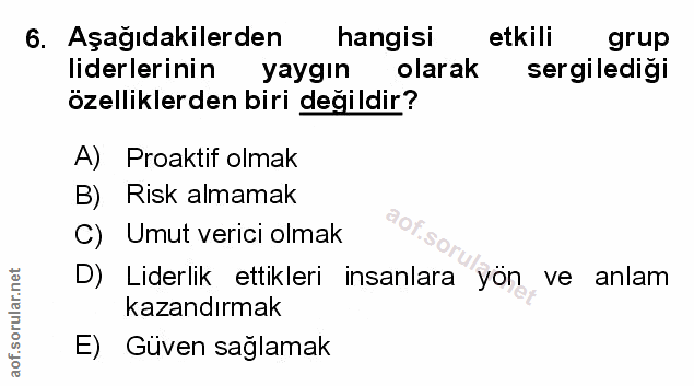 Soru 6