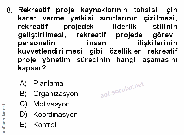 Soru 8
