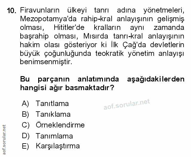 Soru 10