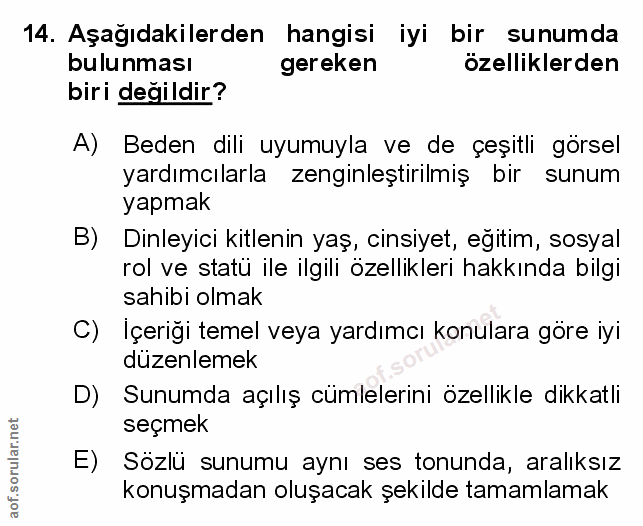 Soru 14