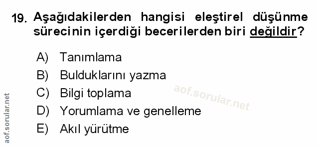 Soru 19