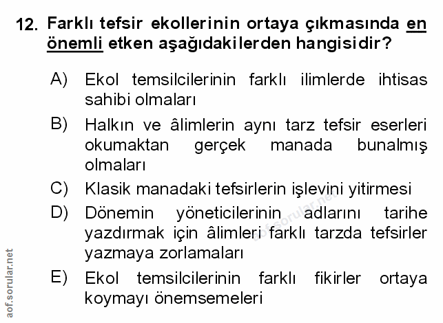 Soru 12